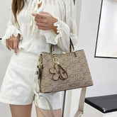 Floral Printed Tote Fashionable Shoulder Crossbody Bag for Every Occasion - Himpall